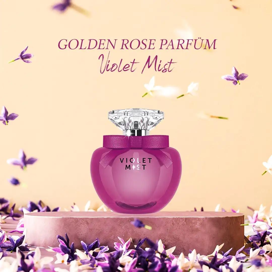 Golden Rose Eau De Parfum- Violet Mist 100 ML