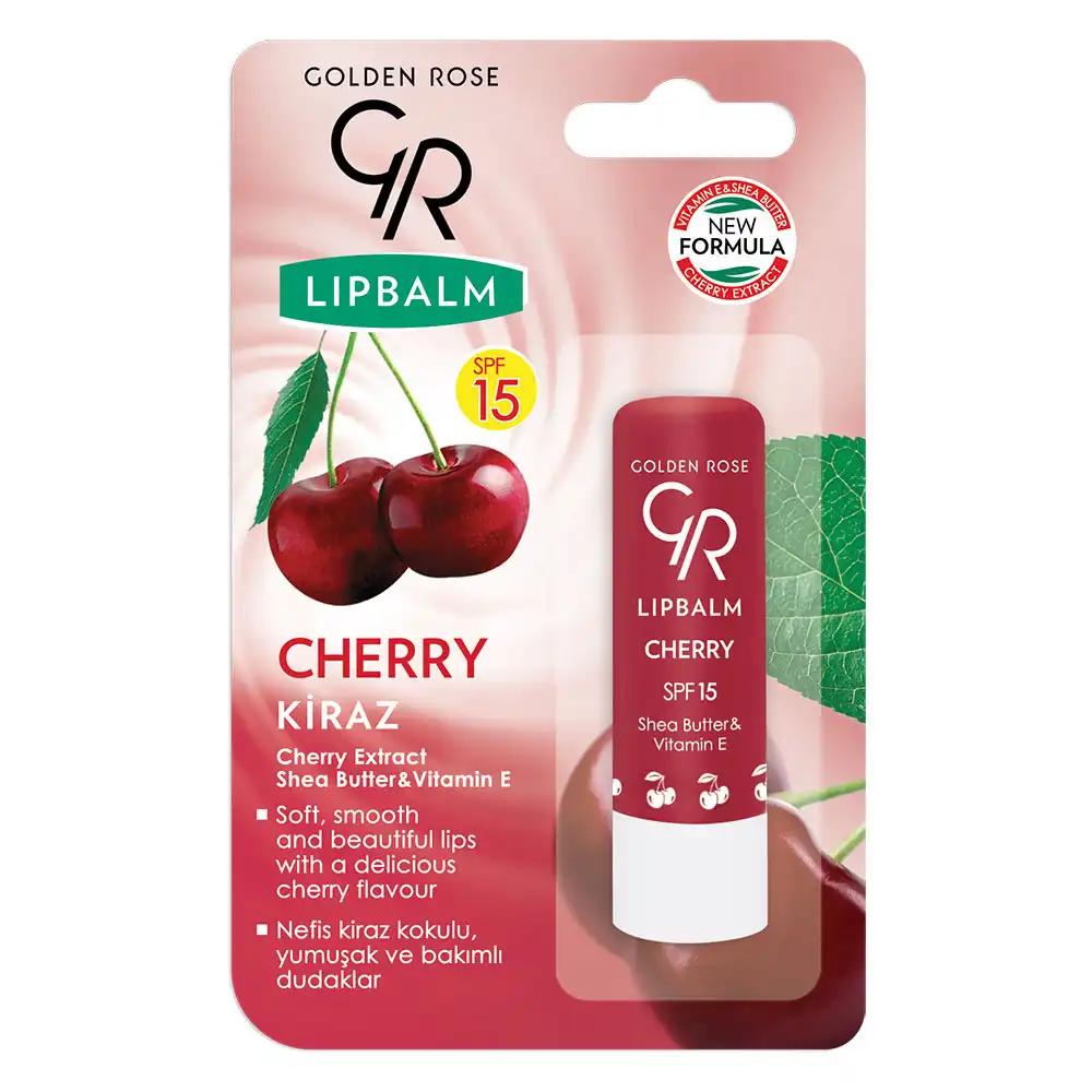 Golden Rose Lip Balm - Cherry