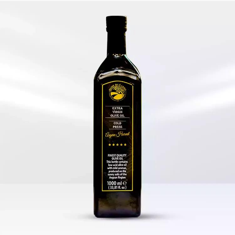 Olive Oils Land Extra Virgin Olive Oil 1000 ML (Glass Bottle)