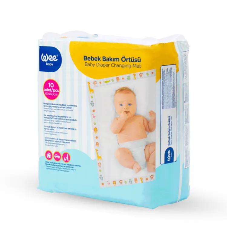 Wee Baby - Baby Diaper Changing Mat (10PCS)