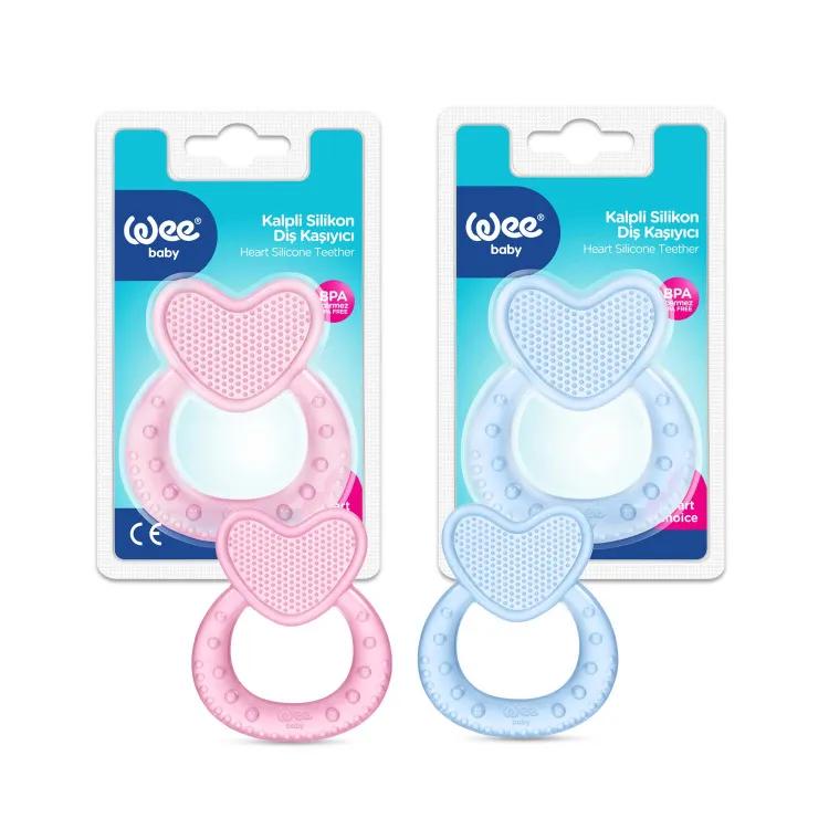 Wee Baby Heart Silicone Teether