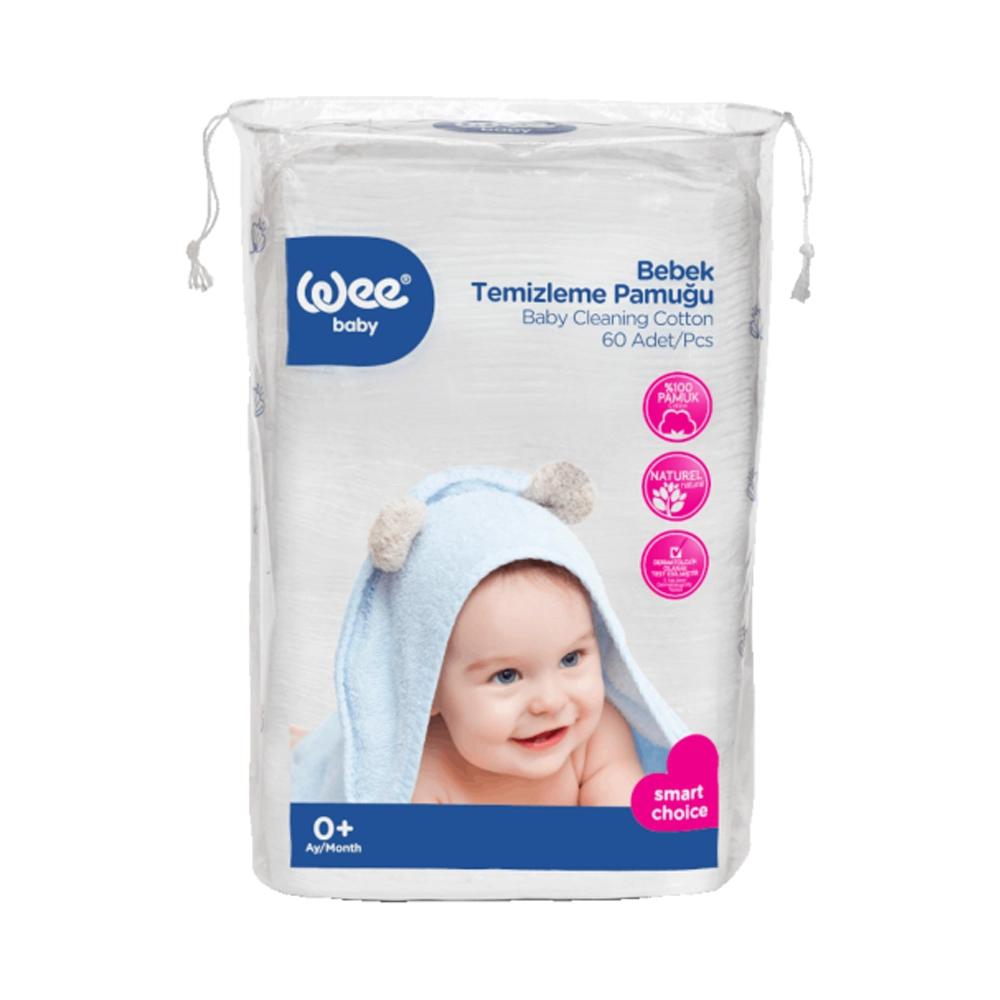 Wee Baby Cleaning Cotton (60Pcs)