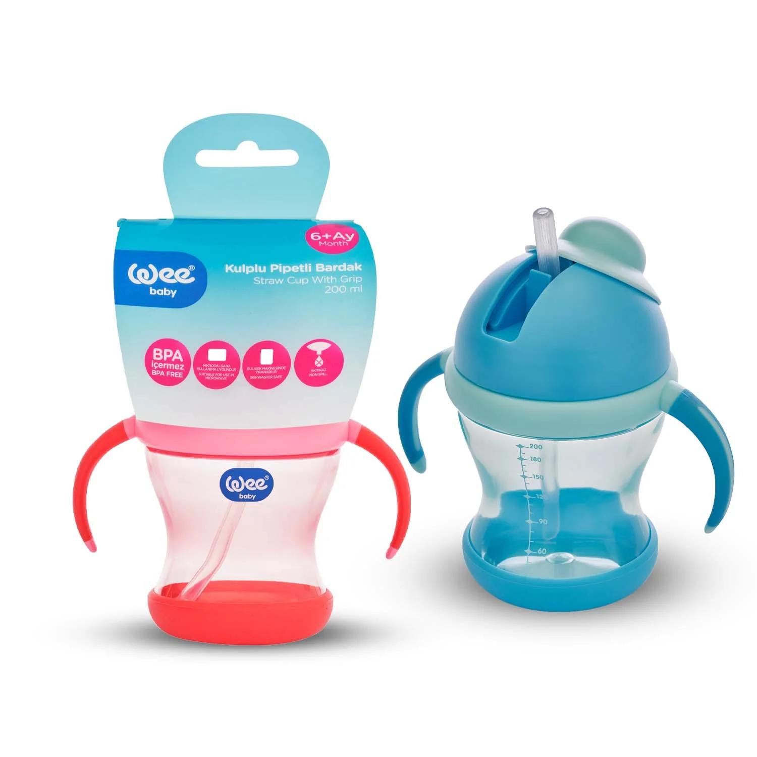 Wee Baby Straw Cup With Grip 200 ML