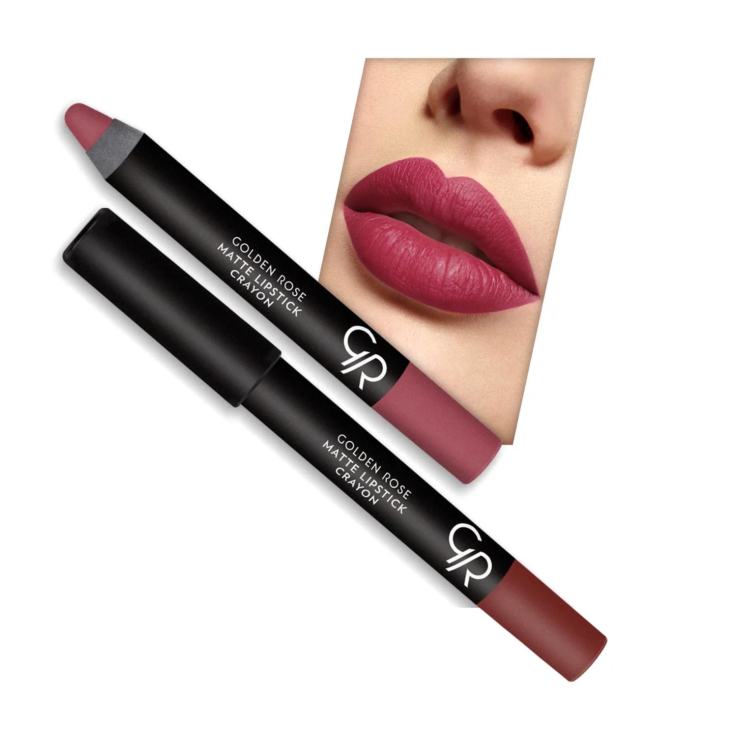 Golden Rose Matte Lipstick Crayon