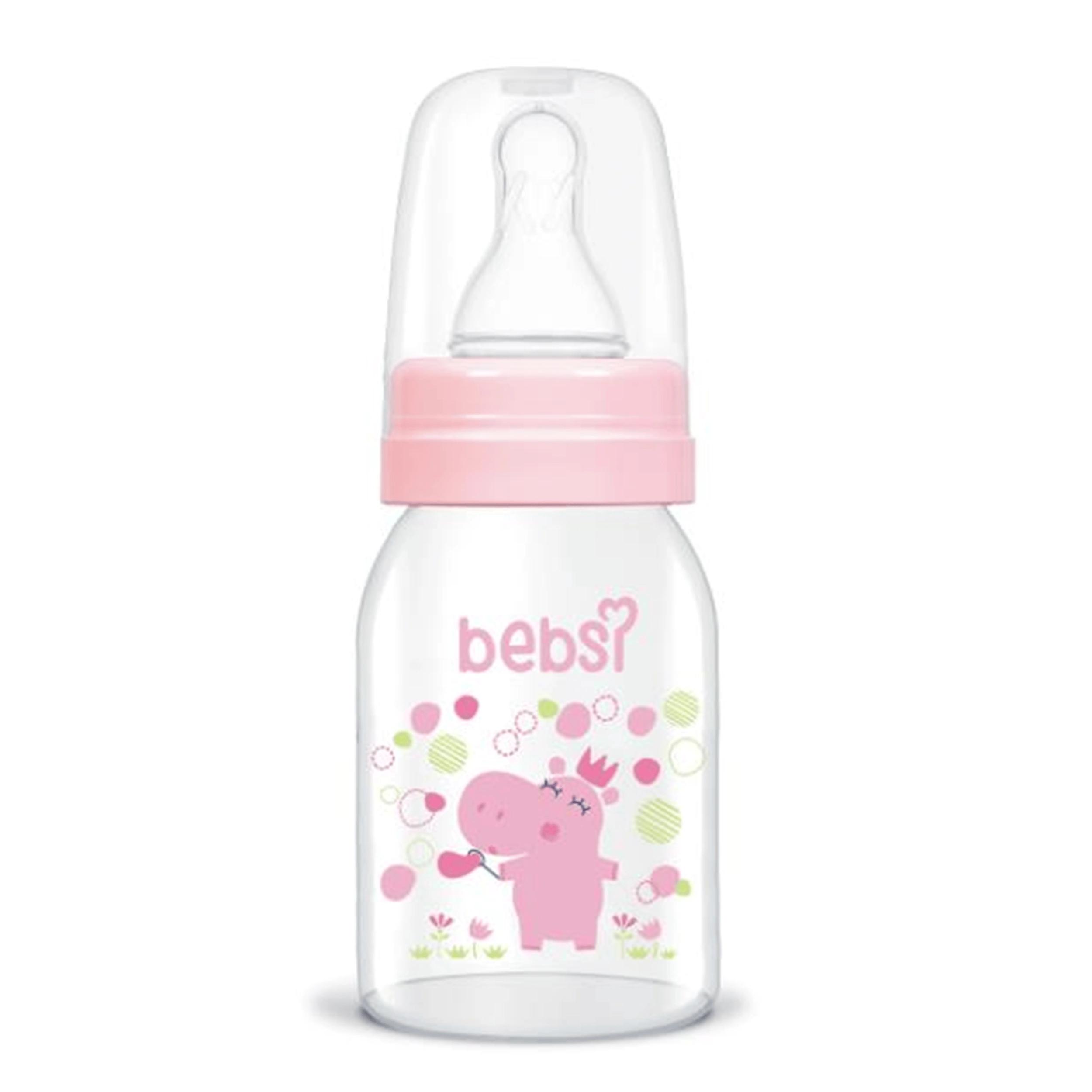Bebsi Glass Feeding Bottle 125 M.L