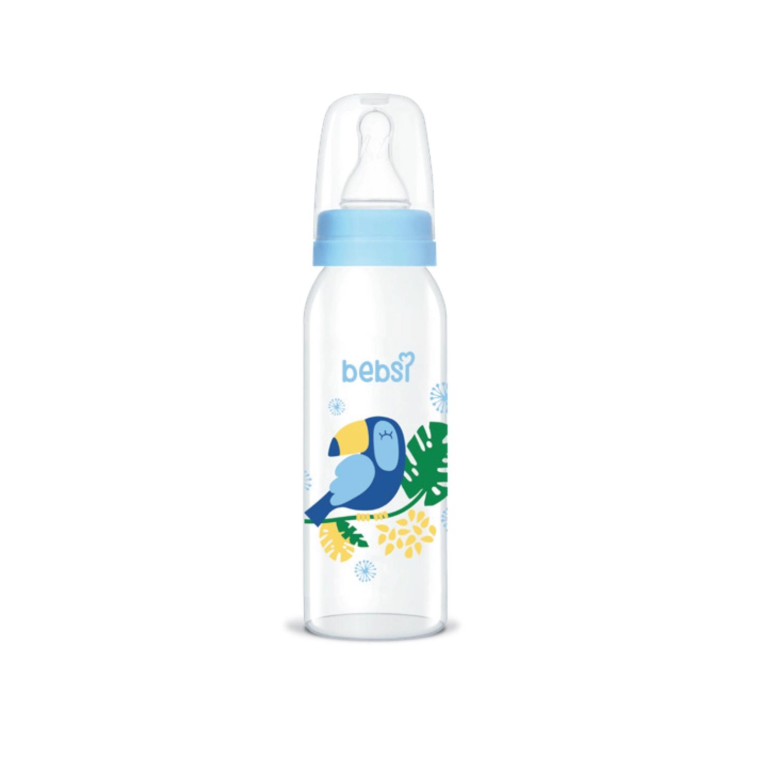Bebsi Glass Feeding Bottle 250 M.L
