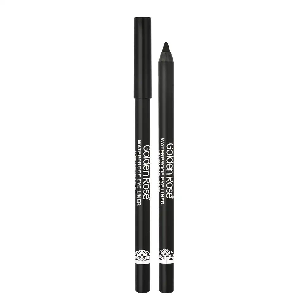 Golden Rose Waterproof Eyeliner Ultra Black Longwear & Soft