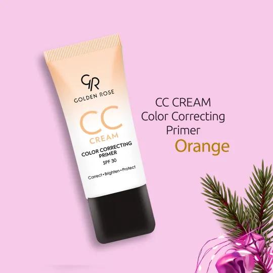 Golden Rose CC Cream Color Correcting Primer- Orange