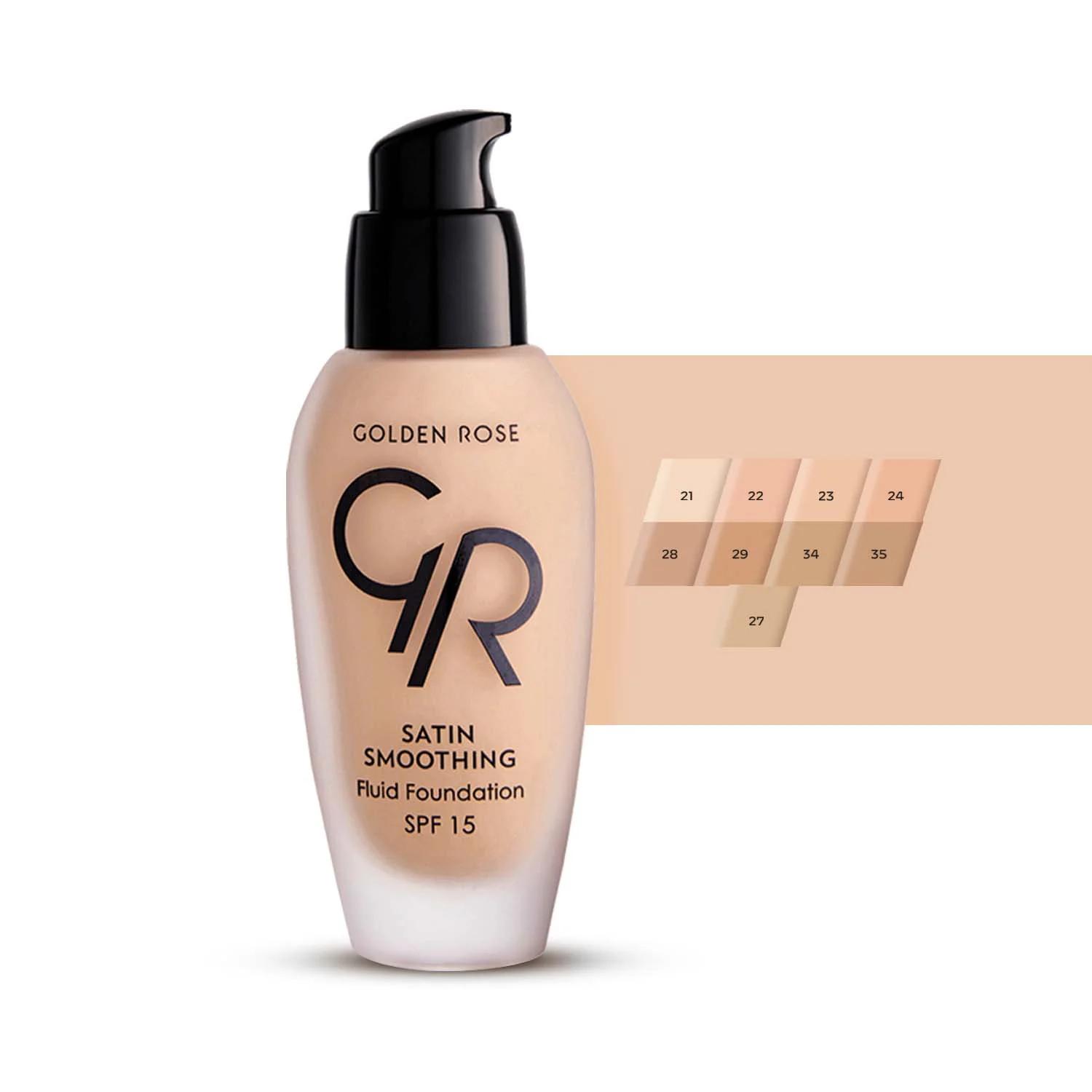 Golden Rose Satin Smoothing Fluid Foundation