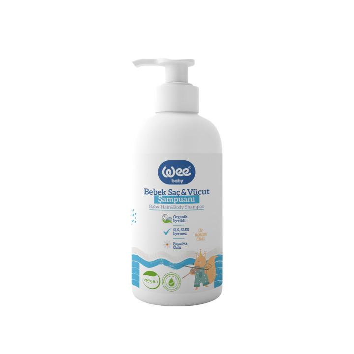 WEE BABY- BABY HAIR & BODY SHAMPOO 750 ML
